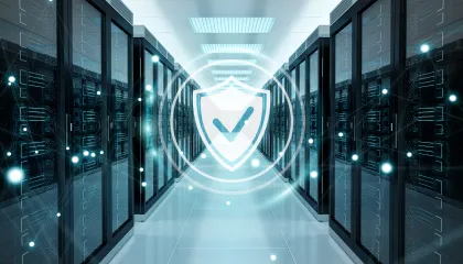 a large room with a large circular ceiling and many windows