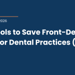 Title card for 7 AI Tools to Save Front-Desk Time for Dental Practices